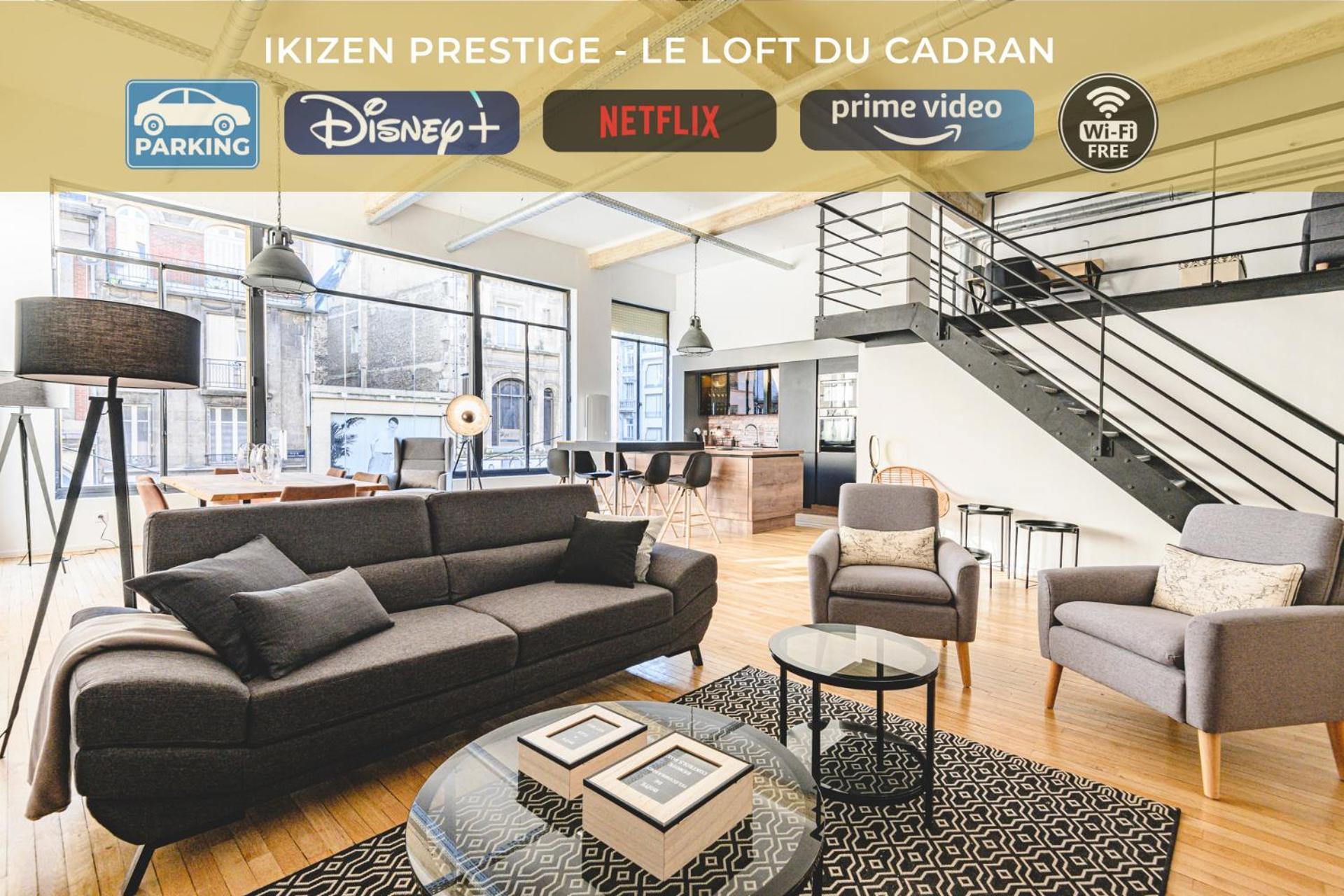Ikizen Prestige - Loft Du Cadran - Parking Prive Apartment Reims Exterior photo